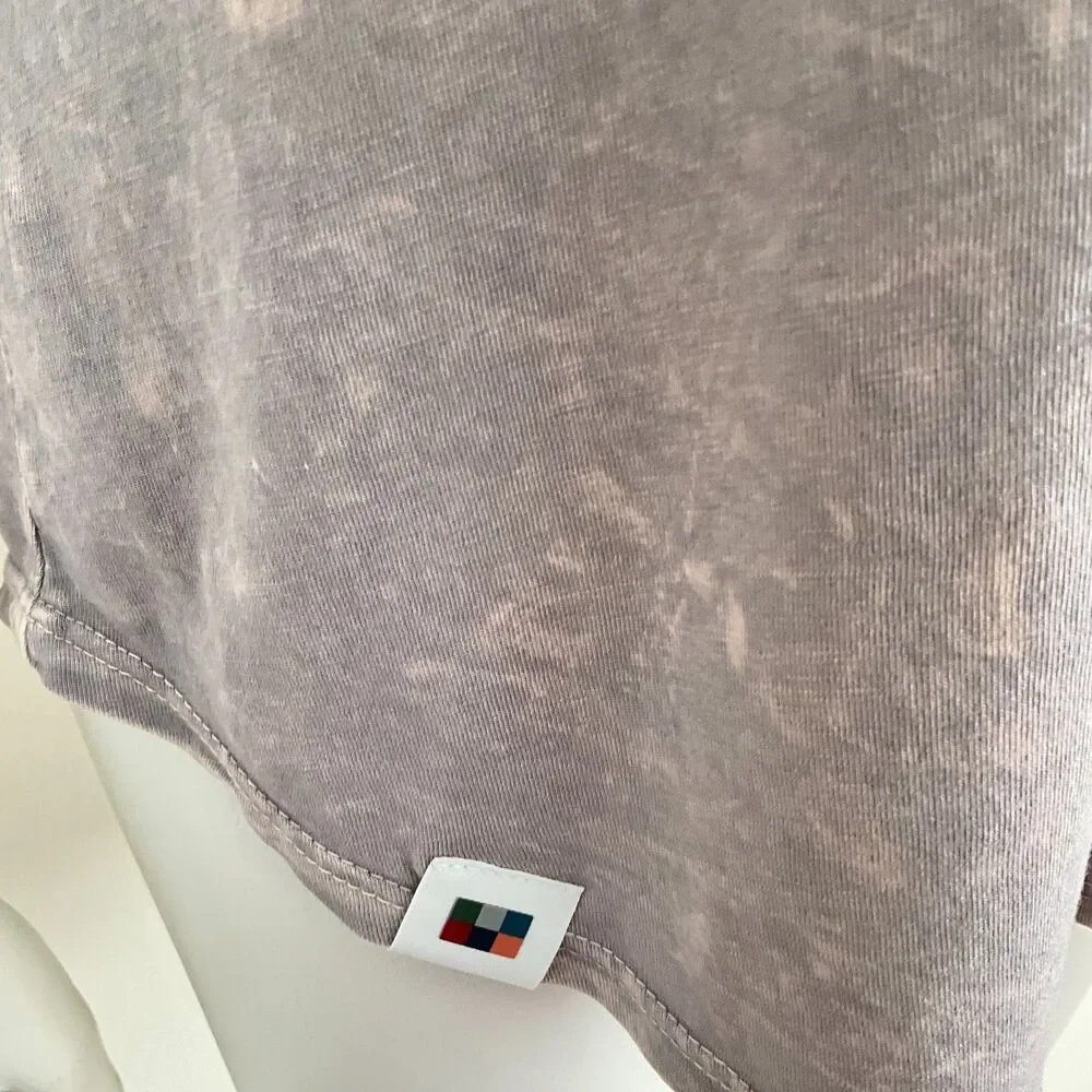 Peloton Flow Racer Tank Washed Silver Racerback M - Picture 7 of 10